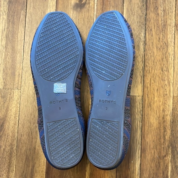 Rothy’s sapphire zebra flats - Picture 10 of 11